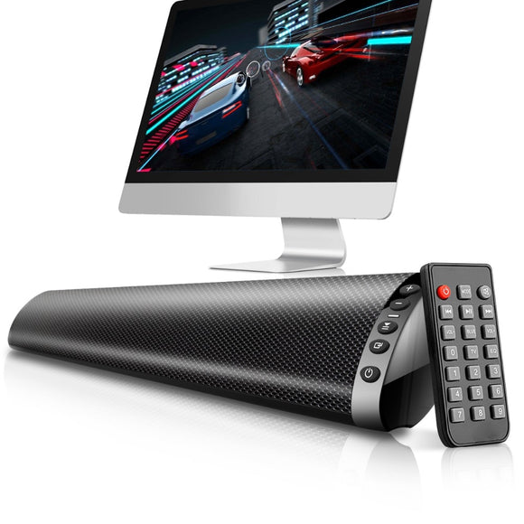 20W Column Wireless Bluetooth-compatible Speaker TV Soundbar Sound Bar Home Theater Music Stereo Support USB Fiber RCA For TV PC