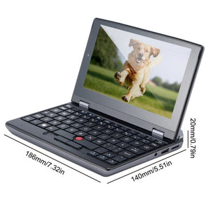 Latest Pocket Slim Laptop Ultrabook A7 Intel j3455 CPU 8GB -128G/256G/512G/1TB SSD 7 Inch Mini PC Computer Netbook Touch Screen