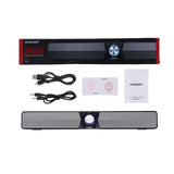 ELEGIANT SR500 20W Portable Wireless Computer Speakers Home Theater Sound System Soundbar Music Player BT5.0 AUX Input 1800mAh