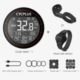 CYCPLUS G1 GPS Bike Computer Speedometer Support For Xoss ANT+ Bluetooth Heart Rate Bicycle Accessories Ciclismo Ciclocomputador